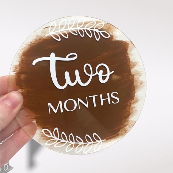 🆕 Baby Unisex Monthly Milestone Markers - Picture 7 of 8